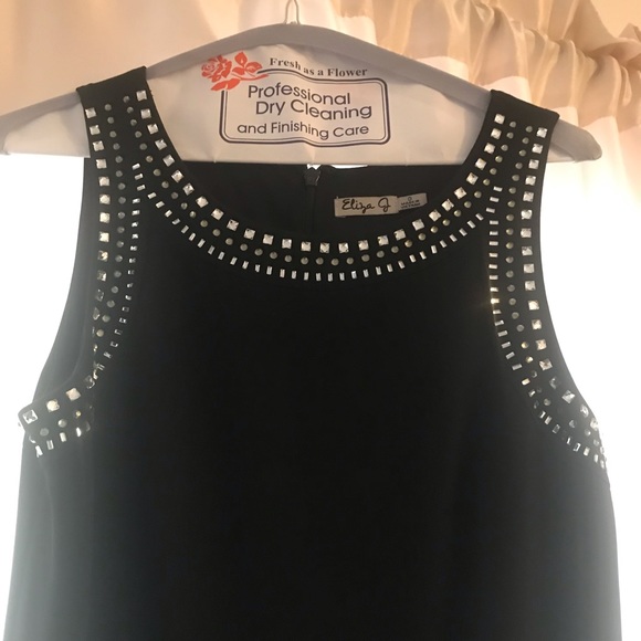 LIKE NEW BLACK SPARKLINGLY ✨ Rhinestones Dress 💎 - Picture 3 of 6
